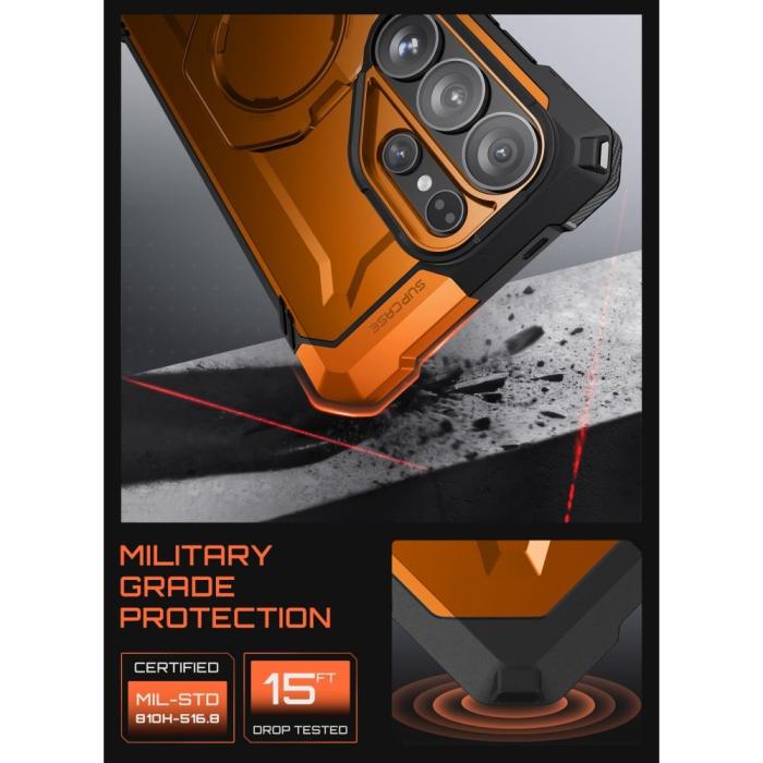 Bild 5, Supcase Galaxy S26 Ultra Skal MagSafe UB Grip Coral
