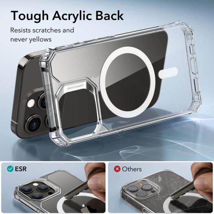 Bild 6, ESR iPhone 15 Pro Skal MagSafe Air Armor Transparent