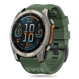 Tech-Protect Garmin Fenix 5/6/6 Pro/7/8/E 47 mm Armband Silicone Army Green