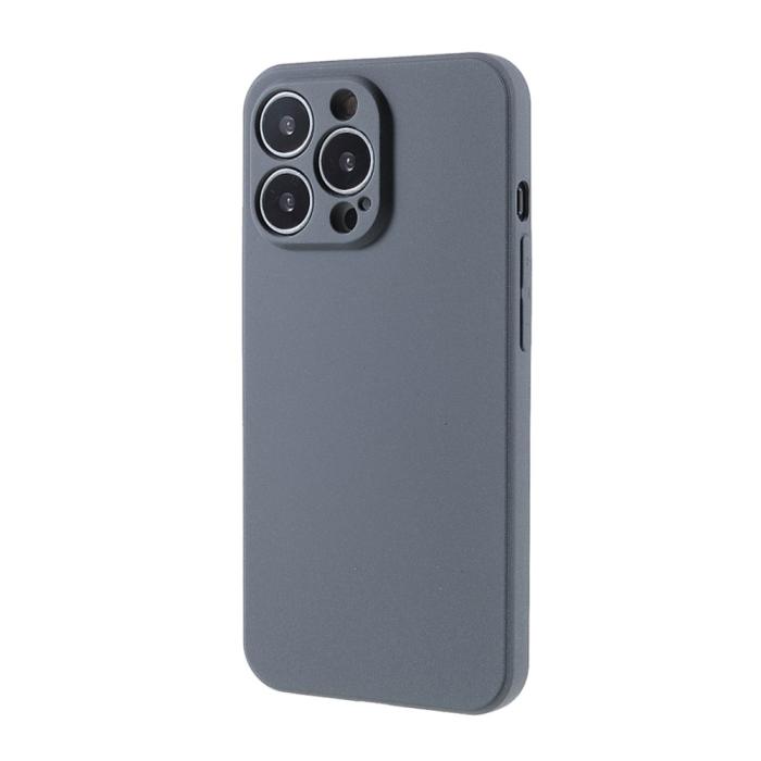 Bild 3, iPhone 13 Pro Max Skal Matt TPU Grå