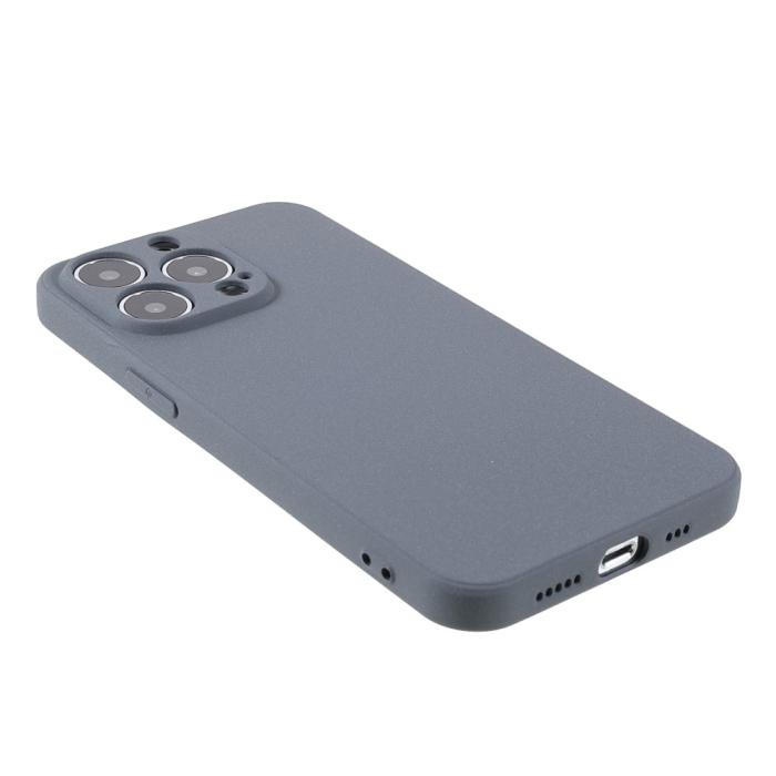 Bild 4, iPhone 13 Pro Max Skal Matt TPU Grå