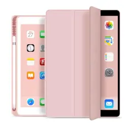 Tech-Protect iPad Air 2020/2022/2024 Fodral Med Pennhållare Rosa