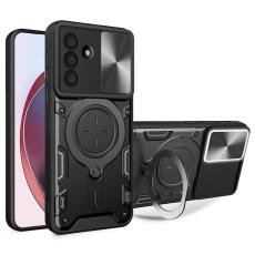 Samsung Galaxy A17 Skal CamShield Kickstand Hybrid Svart