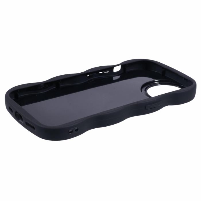 Bild 4, iPhone 13 Mobilskal Wavy Svart
