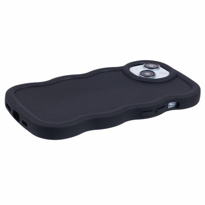 Bild 5, iPhone 13 Mobilskal Wavy Svart