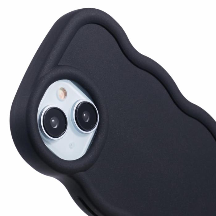 Bild 6, iPhone 13 Mobilskal Wavy Svart