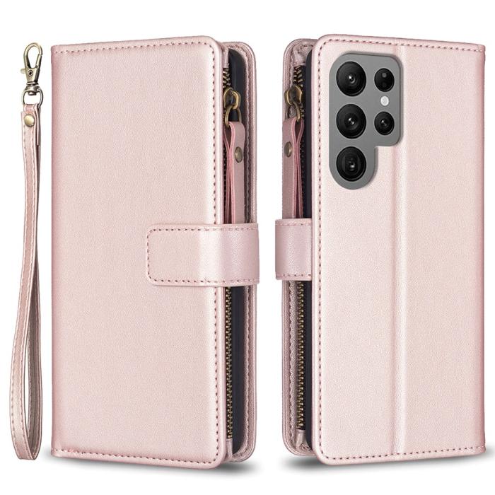 Bild 1, Galaxy S24 Ultra Fodral Flerkort Multifunktionell Roséguld