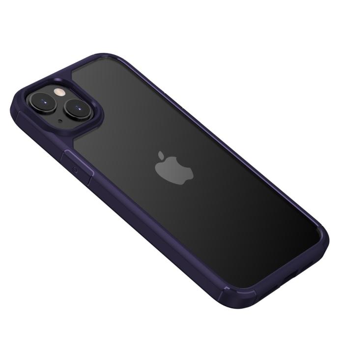 Bild 1, iPhone 15 Plus Skal Defense Armor Hybrid Mörk Lila