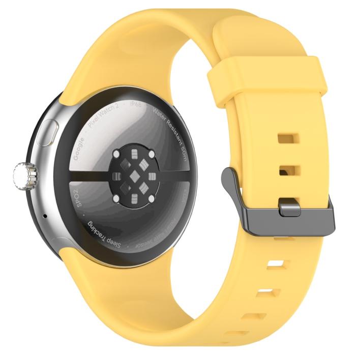 Bild 1, Google Pixel Watch 3 45 mm Armband Silikon Gul