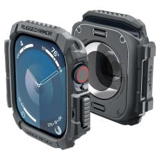 Spigen Apple Watch 11/10 46 mm Skal Rugged Armor M&ouml;rk Gr&aring;
