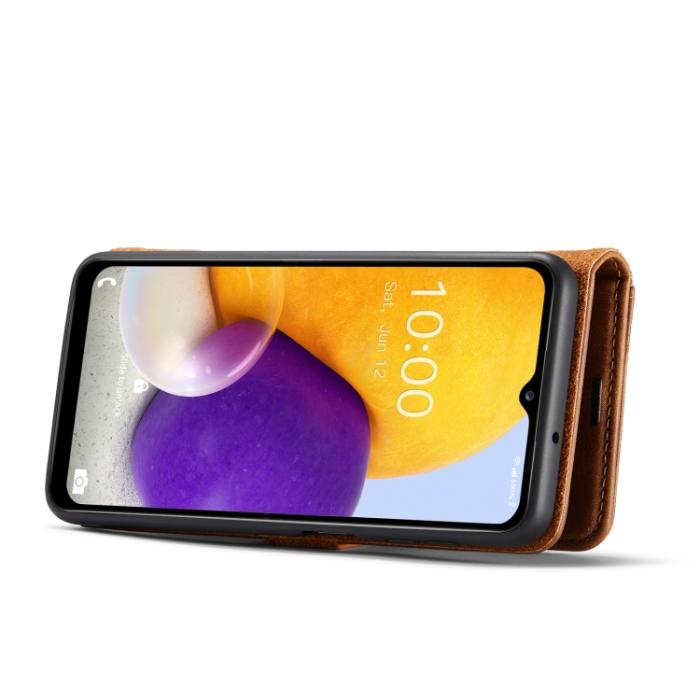 Bild 6, DG.MING Samsung Galaxy A13 4G 2in1 Magnet Fodral / Skal Brun