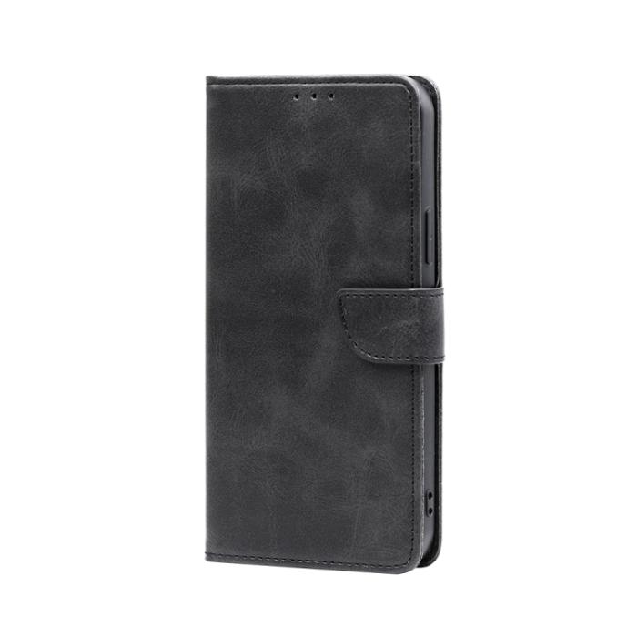 Bild 2, Motorola Moto G13 / G23 / G53 5G Fodral Solid Läder Svart