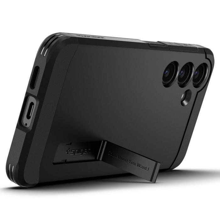 Bild 6, Spigen Samsung Galaxy S24 Tough Armor Svart