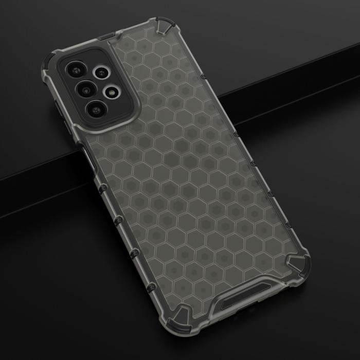 Bild 3, Samsung Galaxy A23 5G Skal Honeycomb Shockproof Svart