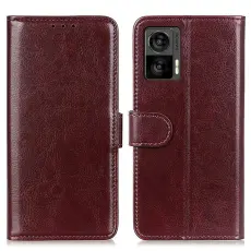 Motorola Edge 30 Neo 5G Fodral Crazy Horse Läder Brun