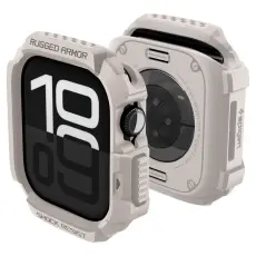 Spigen Apple Watch 11/10 42 mm Skal Rugged Armor Dune Beige