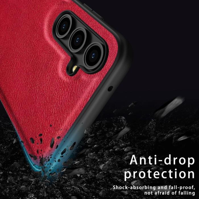 Bild 4, Samsung Galaxy A05s 4G Skal Läderbelagt Blå