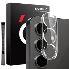 NORTHJO Galaxy S25 Linsskydd H&auml;rdat Glas Transparent