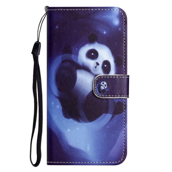 Bild 4, Motorola Moto G35 5G Fodral Med Tryck Panda