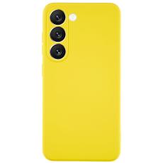 Samsung Galaxy S23 Skal Liquid Silikon Gul