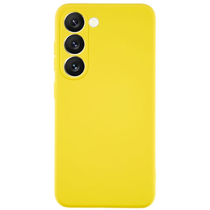 Bild 1, Samsung Galaxy S23 Skal Liquid Silikon Gul