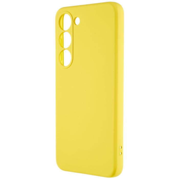 Bild 2, Samsung Galaxy S23 Skal Liquid Silikon Gul