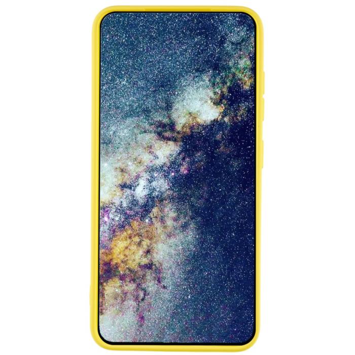 Bild 3, Samsung Galaxy S23 Skal Liquid Silikon Gul