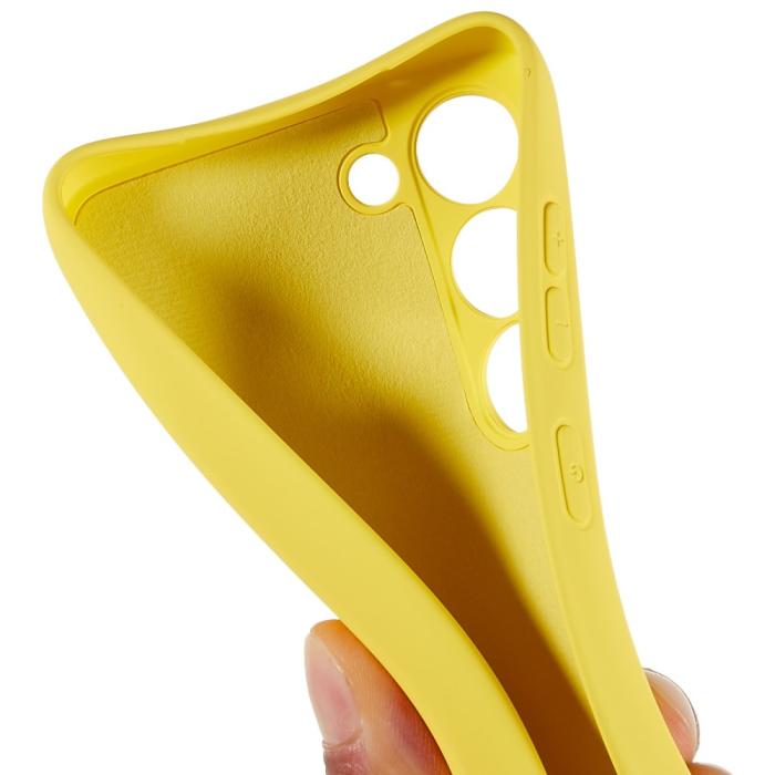 Bild 4, Samsung Galaxy S23 Skal Liquid Silikon Gul