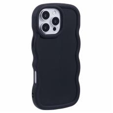 iPhone 16 Pro Mobilskal Wavy Svart