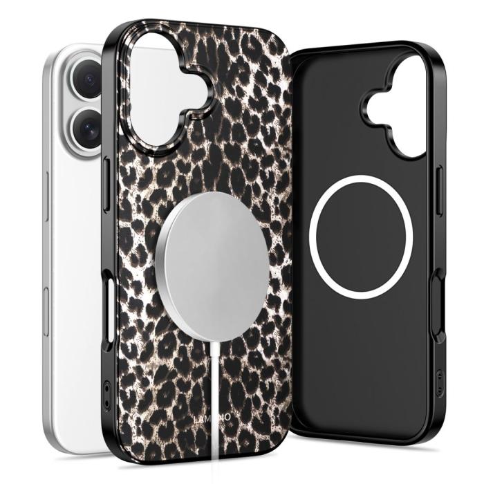 Bild 2, Tech-Protect iPhone 17 Skal MagSafe Lamano Leopard