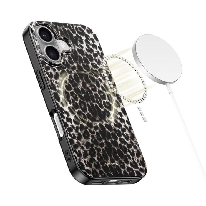 Bild 5, Tech-Protect iPhone 17 Skal MagSafe Lamano Leopard