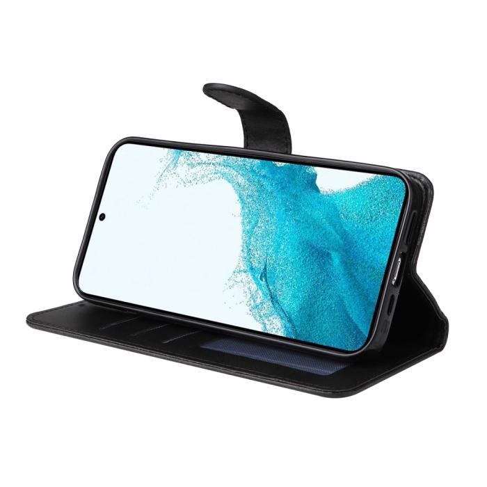 Bild 3, Samsung Galaxy A54 5G Fodral Läder Svart
