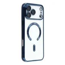 iPhone 17 Pro Max Skal MagSafe Electroplated TPU Bl&aring;