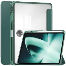 OnePlus Pad Fodral Hybrid Med Pennh&aring;llare Svartgr&ouml;n