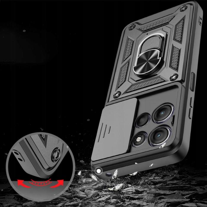 Bild 2, Tech-Protect Motorola Moto G15 Skal CamShield Pro Svart