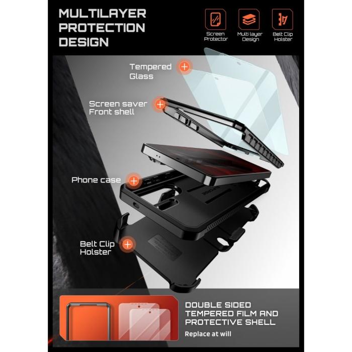 Bild 5, Supcase Galaxy S26 Ultra Skal Unicorn Beetle Inkl. 2-PACK Skärmskydd