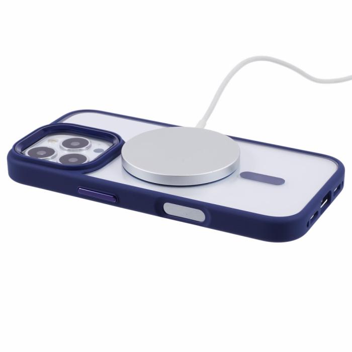 Bild 4, iPhone 16 Pro Skal MagSafe Blå