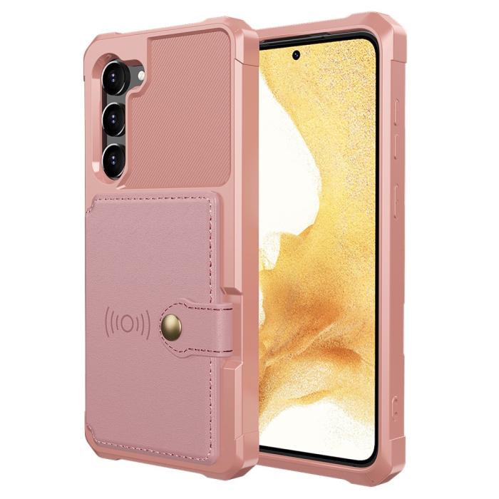 Bild 2, Samsung Galaxy S23 Plus Skal Med Plånbok Roséguld
