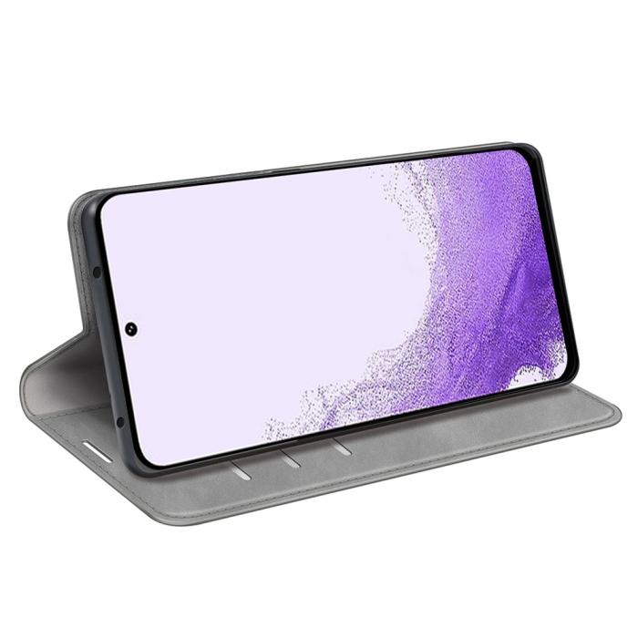 Bild 3, Samsung Galaxy S23 Flip Fodral Skin Touch Grå