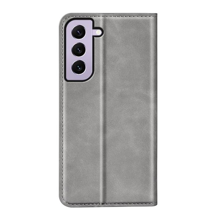 Bild 6, Samsung Galaxy S23 Flip Fodral Skin Touch Grå