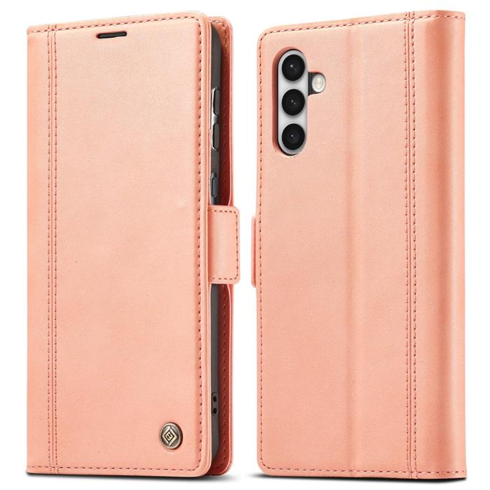 Bild 1, LC.IMEEKE Samsung Galaxy S23 Fodral Läder Rosa