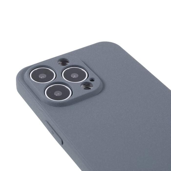 Bild 6, iPhone 13 Pro Max Skal Matt TPU Grå