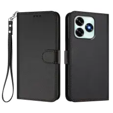 Honor X5c Plus Fodral L&auml;der Svart