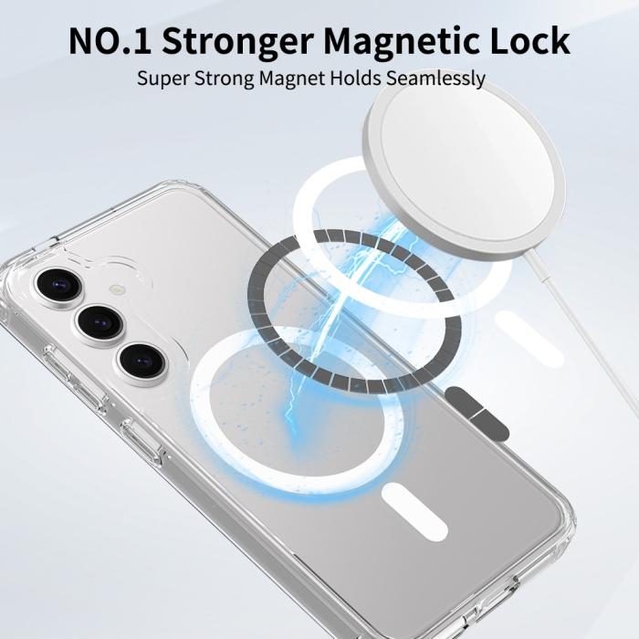 Bild 5, Samsung Galaxy S26 Skal MagSafe Hybrid Transparent