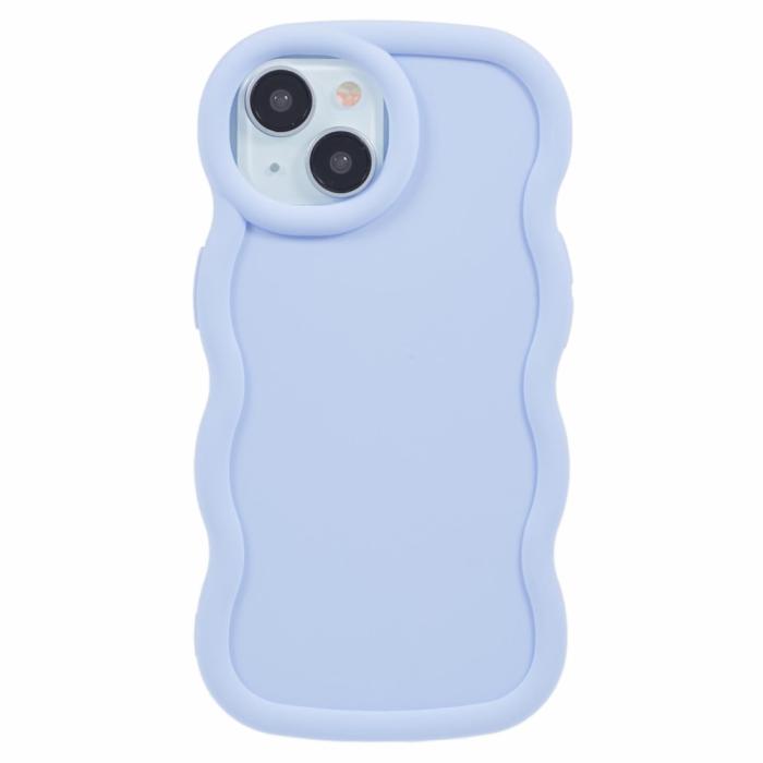 Bild 1, iPhone 13 Mobilskal Wavy Lila