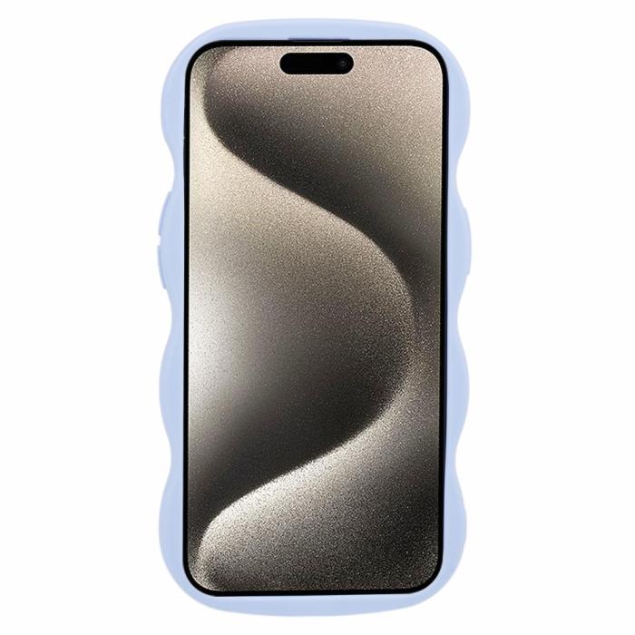 Bild 2, iPhone 13 Mobilskal Wavy Lila