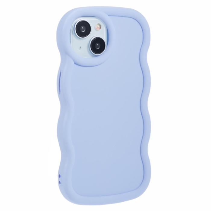 Bild 3, iPhone 13 Mobilskal Wavy Lila