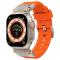 Apple Watch 42/44/45/49mm RobustFit Armband Orange