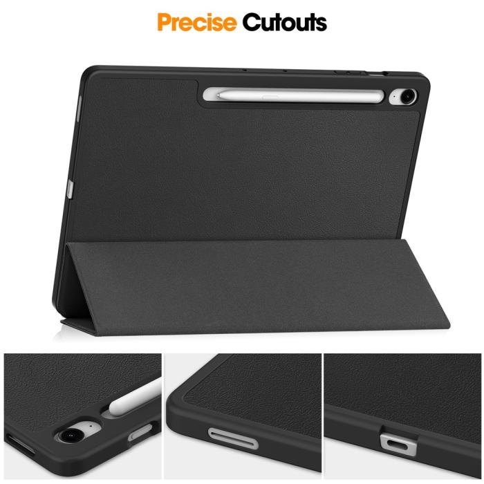 Bild 4, Samsung Galaxy Tab S10 FE Plus Fodral Tri-Fold Pennhållare