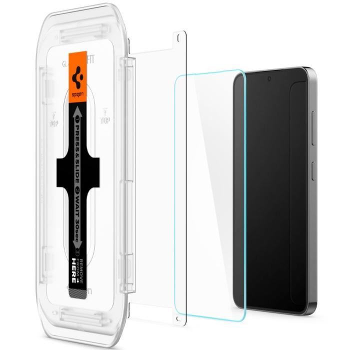 Bild 6, Spigen Galaxy S25 / S24 2-PACK GLAS.tR 